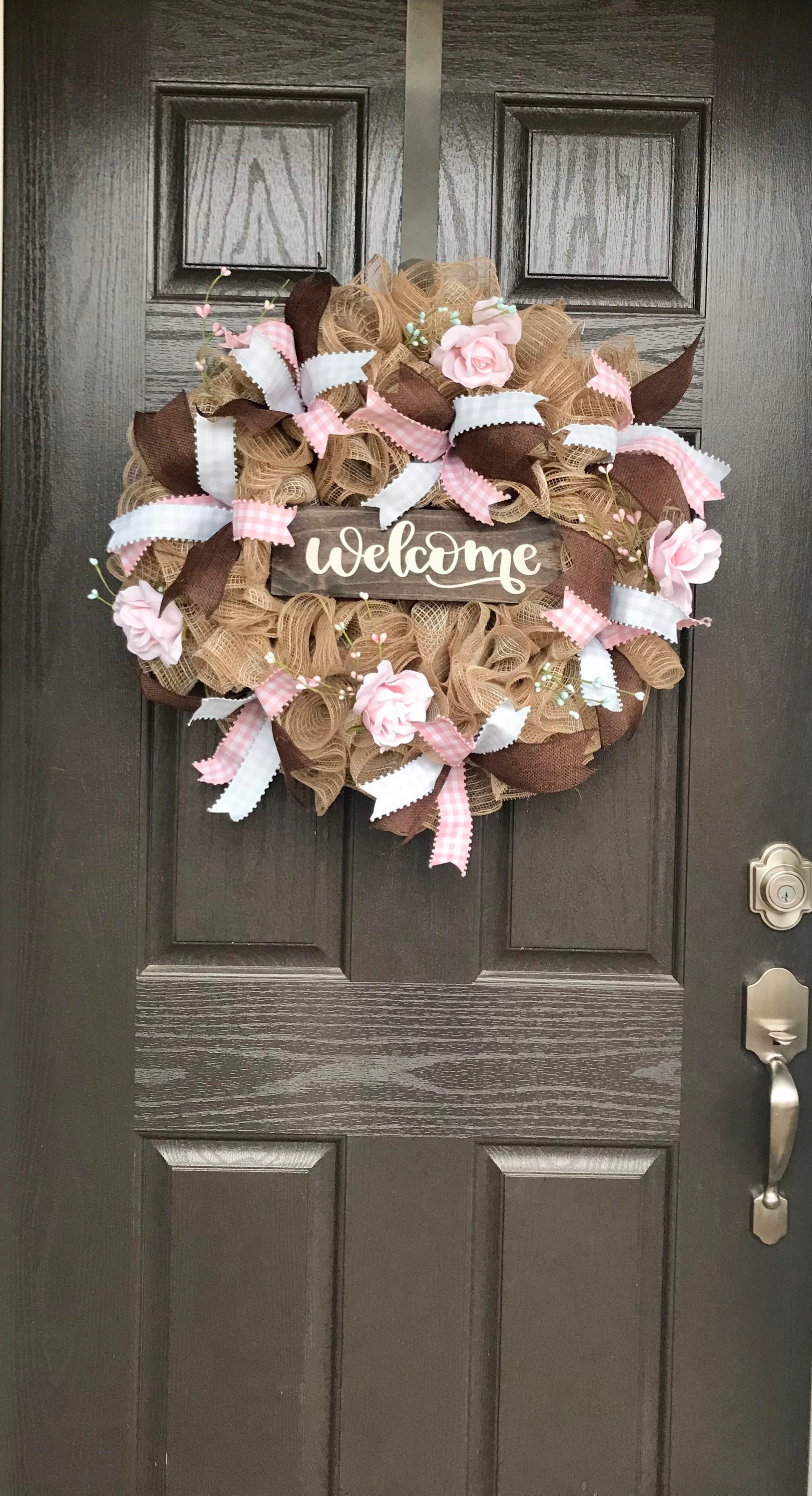 Spring Farmhouse Wreath | Etsy