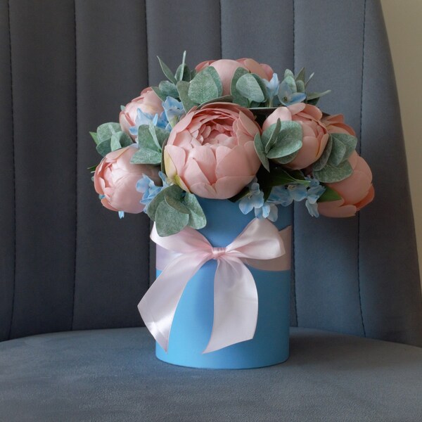 Real Touch Peonies Etsy