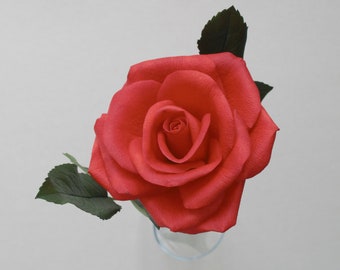 Handmade Artificial Rose: Realistic English Garden Style