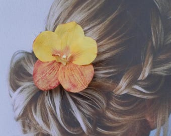 Haarspeld Vanda Orchid – Sculpturaal bruidsaccessoire