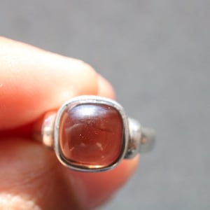 Smoky Quartz Ring  | 925 Sterling Silver