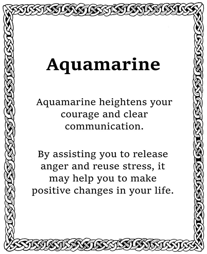 Aquamarine Ring