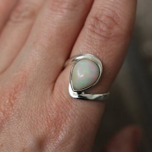 Ethiopian Opal Ring | 925 Sterling Silver