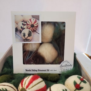 Ornament Party Needle Felting Kit