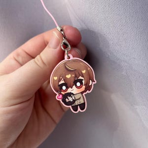 Persona 5 Royal Goro Akechi Phone Charm / Keyring (Shuake)