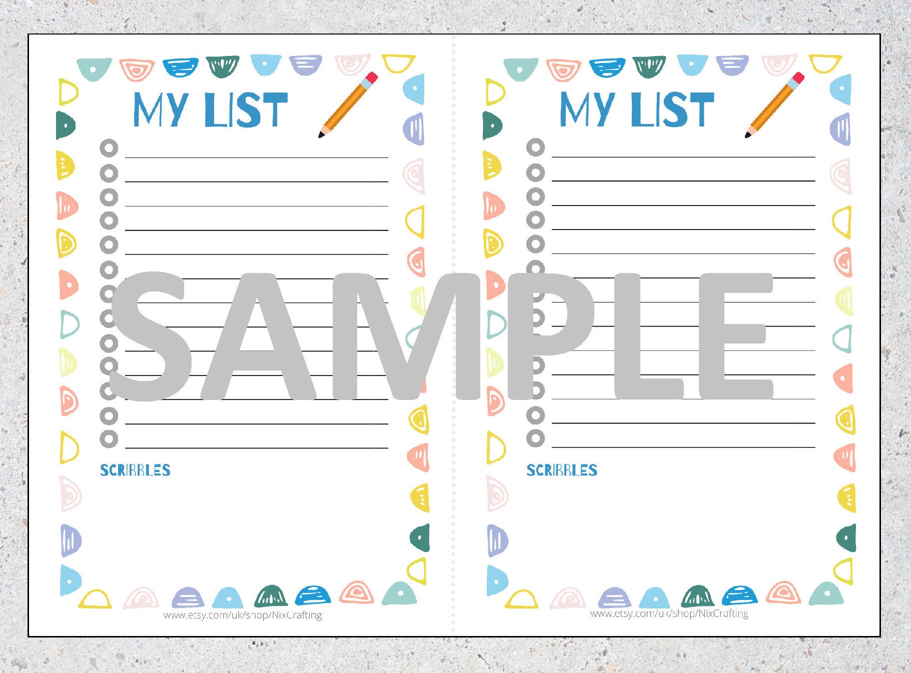 weekly planner to do lists printable weekly planner etsy