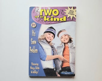 Mary-Kate and Ashley-Two Of A Kind,Vintage Softcover Book,Pre-Owned Books,90s Childrens Book,Mary-Kate & Ashley Olsen Adventure Book,Tween