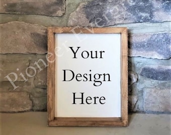 Vertical Wood Frame Mockup,Modern Poster Mock Up,Minimalist Digital Frame Mockup,Boho Wooden Frame Mockup,Scandinavian Wood Mockup,Simple