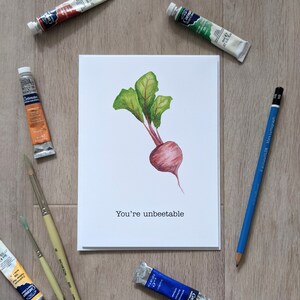 Tu es unbeetable | Amitié | Cartes de vœux faites à la main
