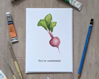 You're Unbeetable | Friendship | Handmade Greeting Cards