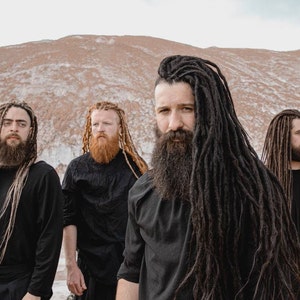 Conjunto completo de extensões de cabelo dreadlocks masculinos Viking com pontas duplas, dreads sintéticos, macios e finos, com aparência natural, lisos ou irregulares