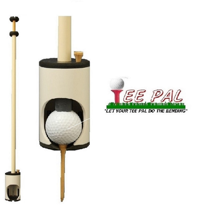 Tee Pal Golf Ball Teeing Device for Seniors With Bending Etsy