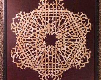 Golden VineFlake 24x24