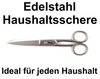 17,7 cm - 7 Zoll Haushaltsschere Edelstahl Bastelschere Küchenschere Stoffschere