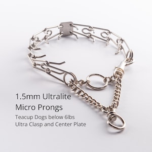 1.5mm Ultralite Series Micro Prong Collar | Kimberland Collars
