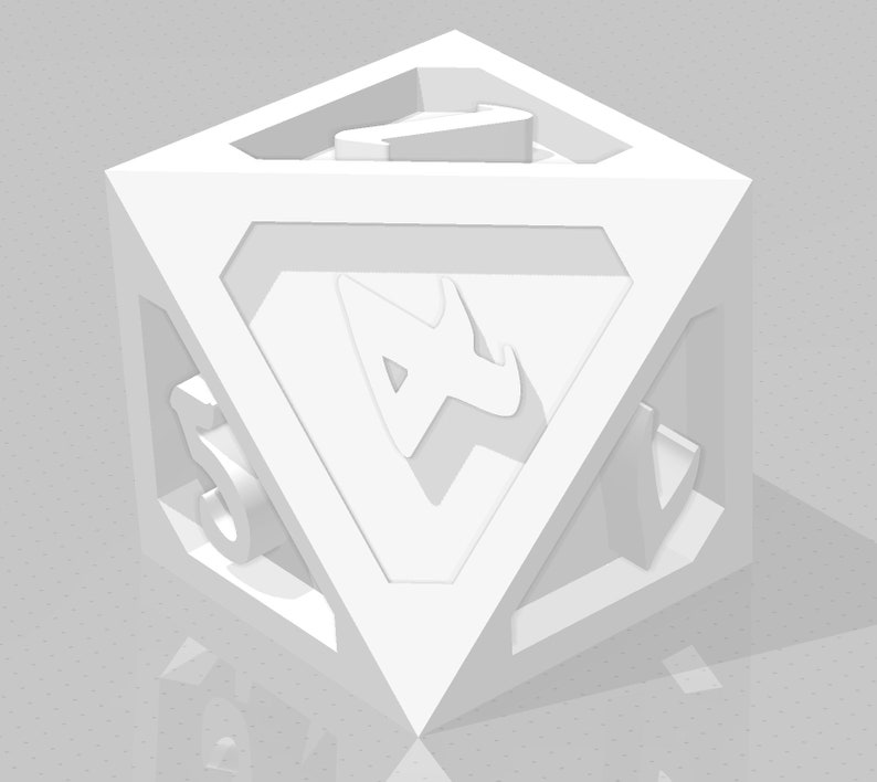 Full RPG Set of 7 Dice Goblin Dice 3D STL Model Files Etsy