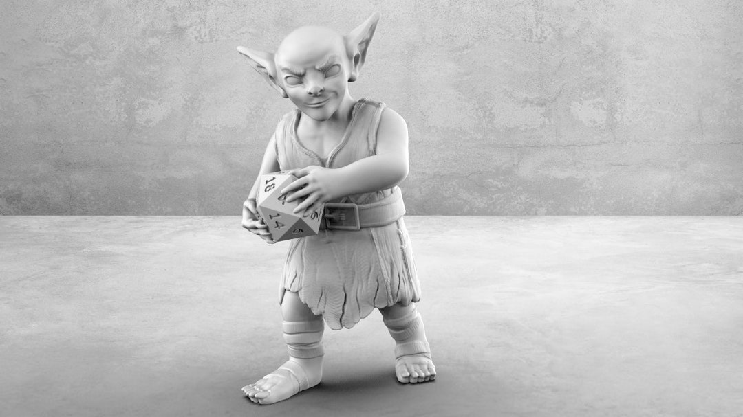 Dice Goblin 3D STL Model Etsy