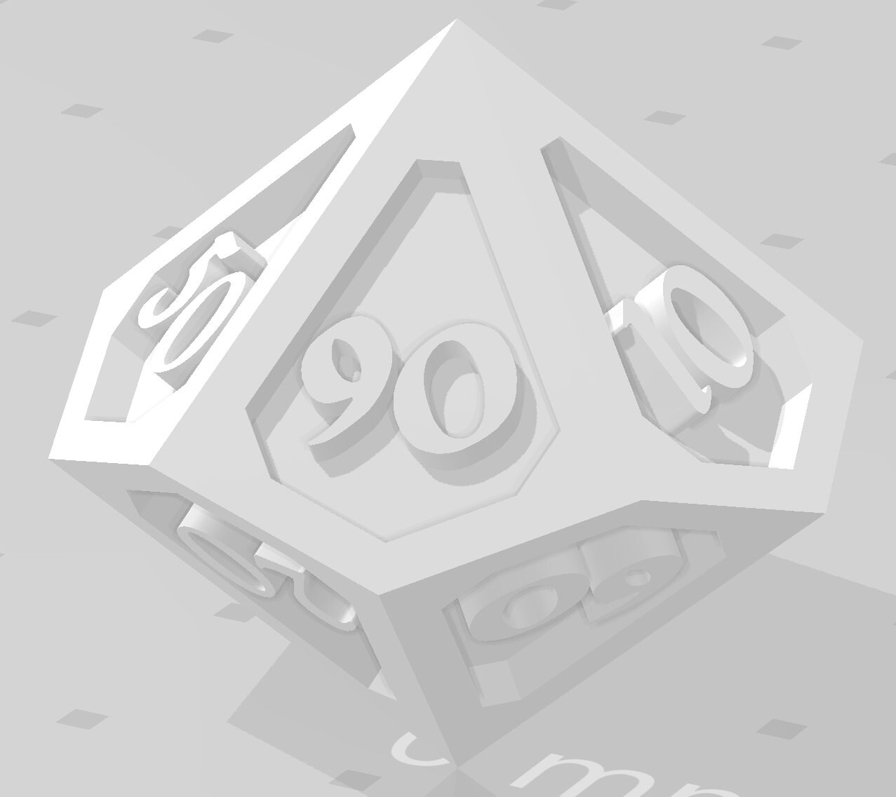 Full RPG Set of 7 Dice Goblin Dice 3D STL Model Files Etsy