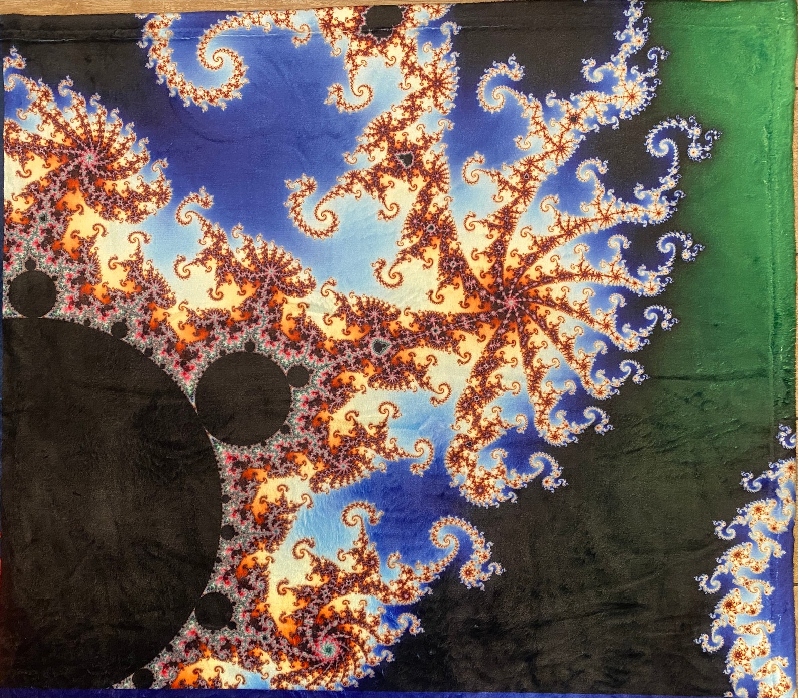Mandelbrot Set Fractal Blanket With Python Code - Etsy UK