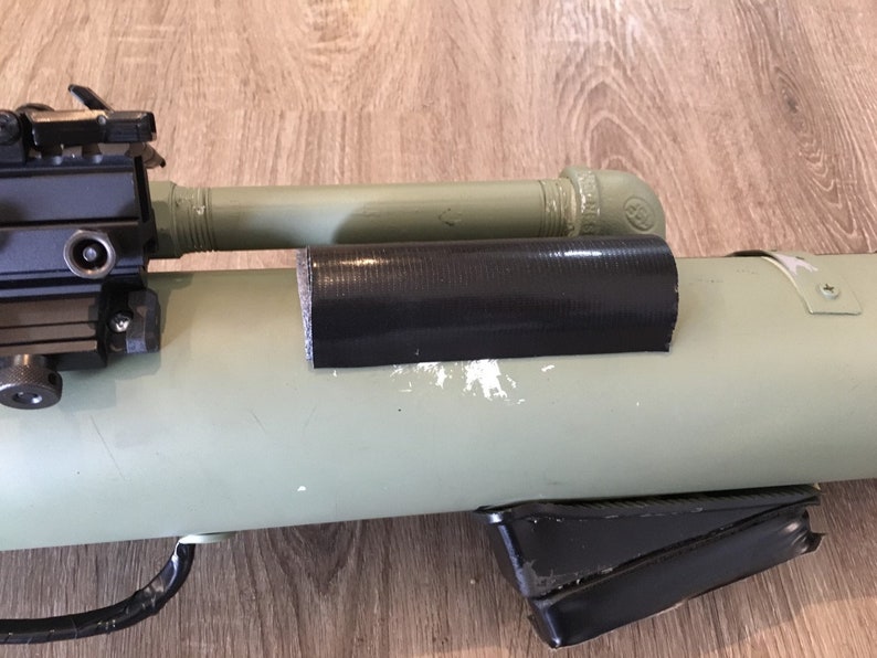CO2 Powered paintball/airsoft foam rocket launcher. Etsy