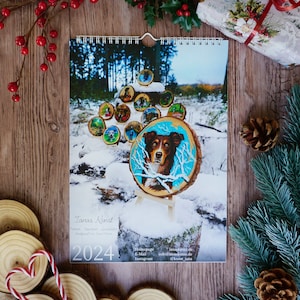 Art Calendar 2024 Hunde Kalender