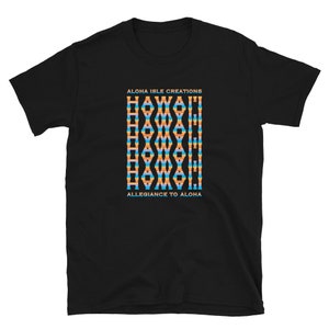 Hawaii Sunset Letters T-Shirt - Chemise 2 faces - Tropical Sunset Hawaii Tshirt - Hawaii Souvenir Gift - Hawaii Tee - Aloha Isle Creations.