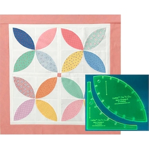 CutRite Slit &#39;N Sew Melon 6 Inch Finished Template Set