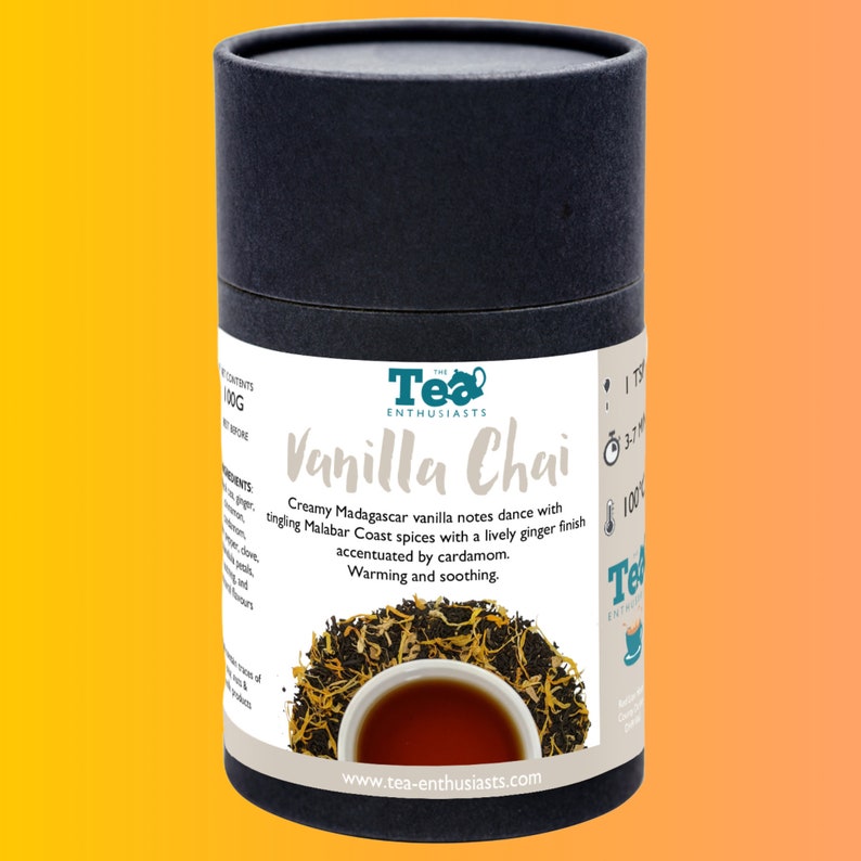 Cha Cha Chai Loose Leaf tea gift set in a beautiful presentation box image 4