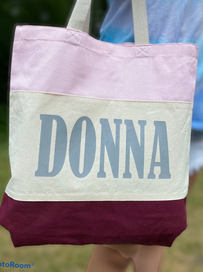 Personalized Tote Bag. Daycare Tote Bag. Kids Tote Bag. Baby Etsy