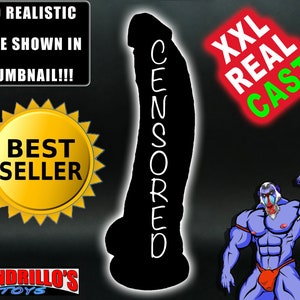 LUKE LukeTwentyfive Realistic DILDO Real Cast Mature Adult toys MANDRILLOSTOYS Pure Platinum Silicone image 1