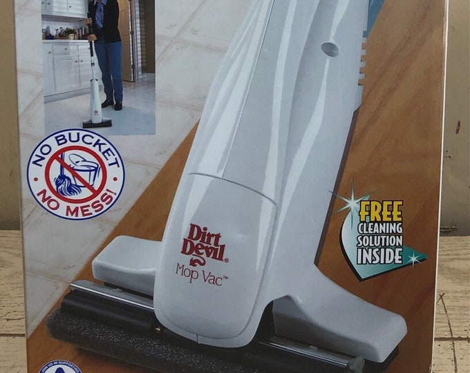 Dirt Devil Mop Vac Vacuum Lightweight as Seen on TV MV3000 No Bucket No