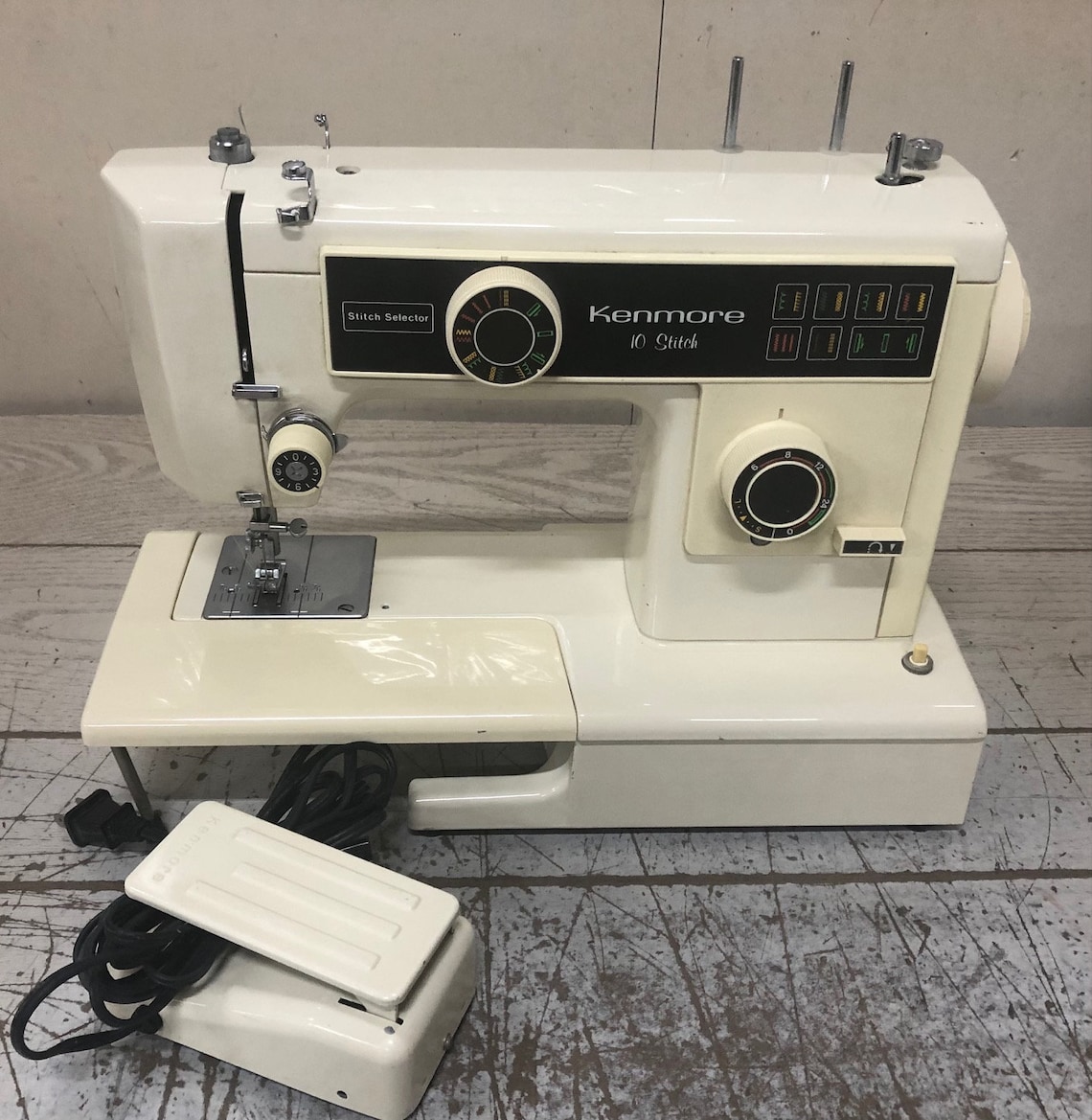 Kenmore Sears Roebuck 10 Stitch Sewing Machine 385.1249380 Etsy