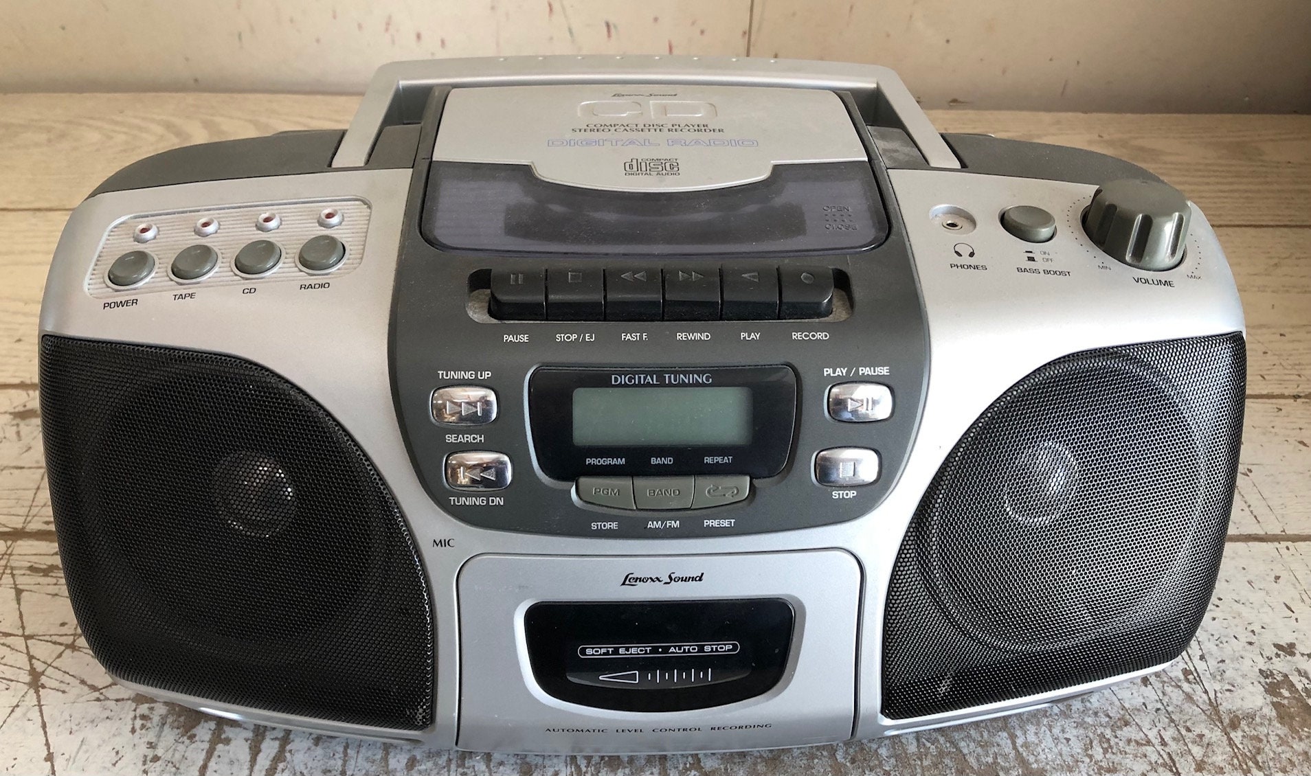 Lenoxx Sound Compact Disc Player Cassette Recorder/Player Etsy