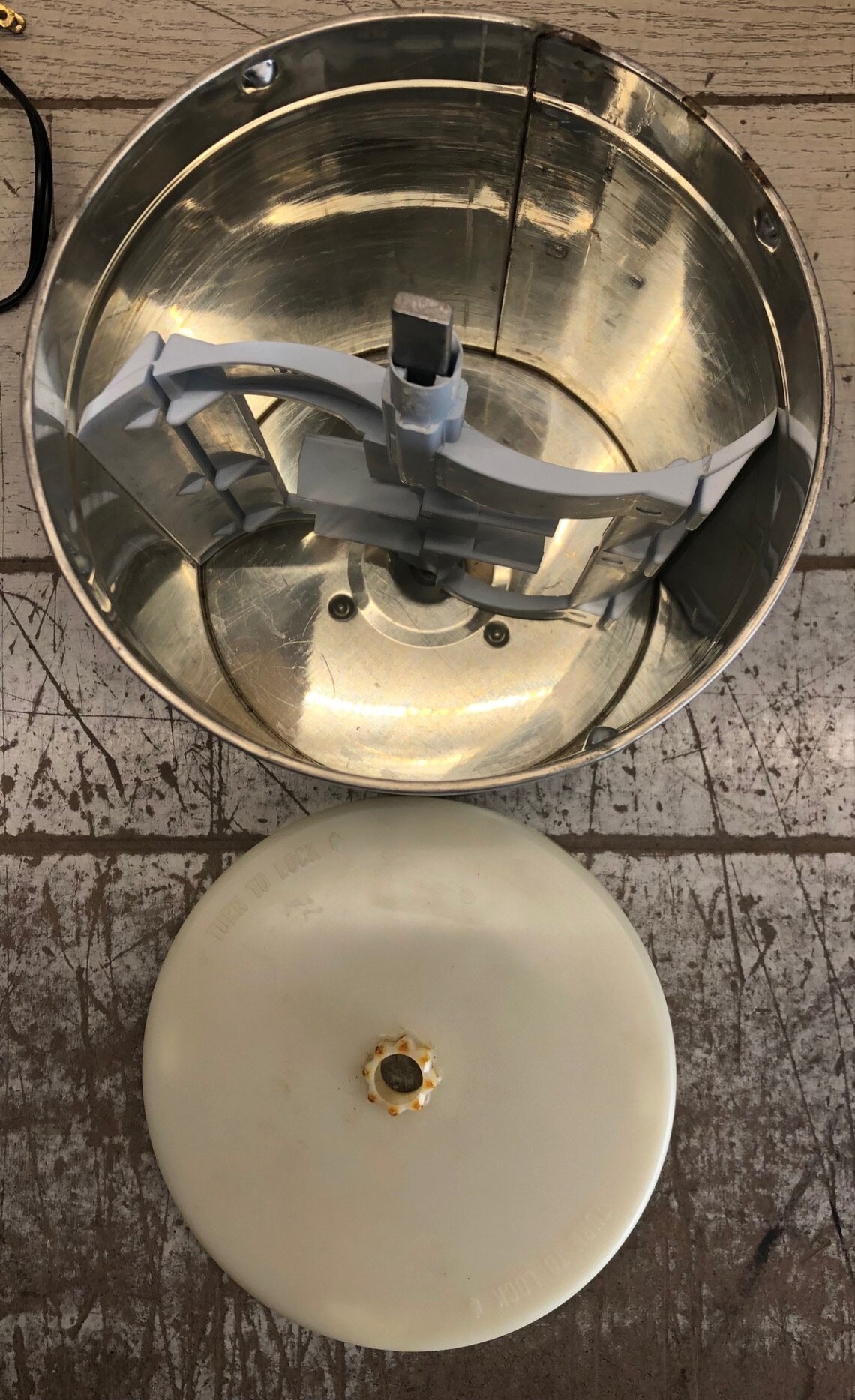 Vintage Proctor Silex 4 Qt Ice Cream Maker Electric 1970's Etsy