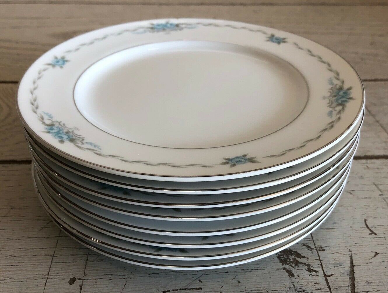 8 STYLE HOUSE Fine China CORSAGE 6.5 Lunch Dessert Salad Etsy