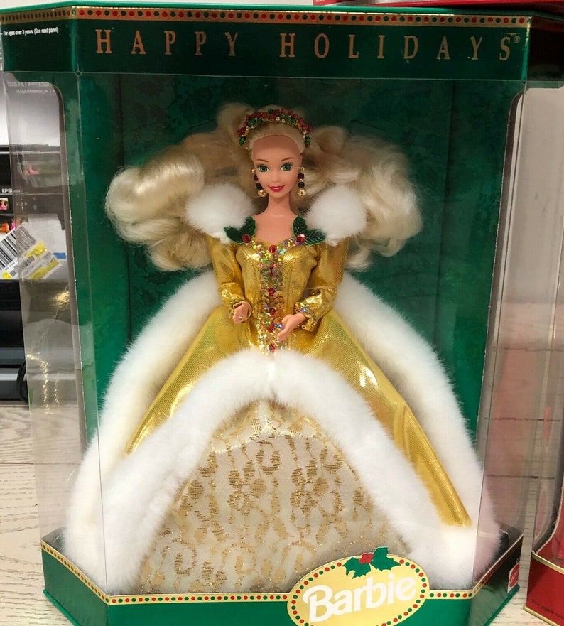 Special Edition Happy Holiday Barbie Collection 1993 1994 1995 | Etsy