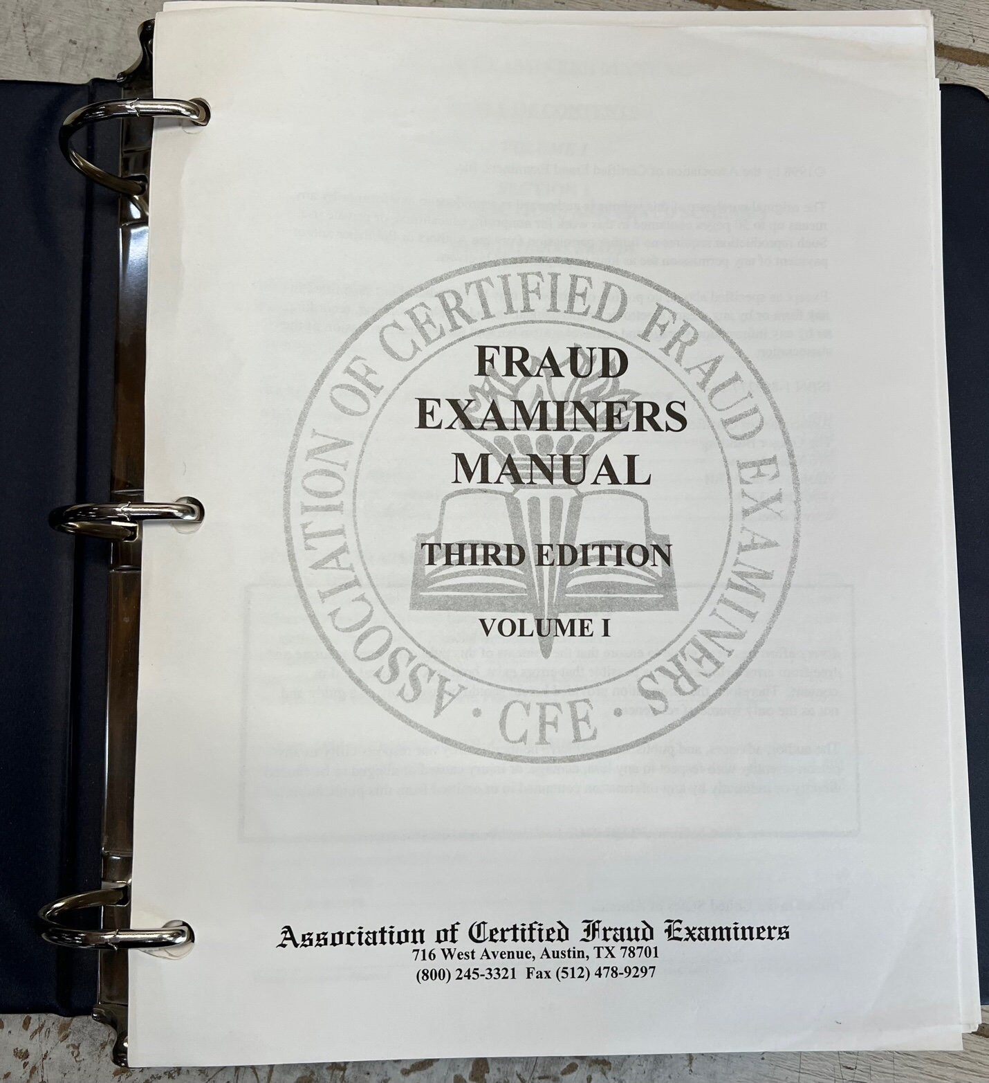Fraud Examiners Manual 2015年版 2015 U.S. Edition ACFE Fraud Examiners Manual Vol. 1 and 2