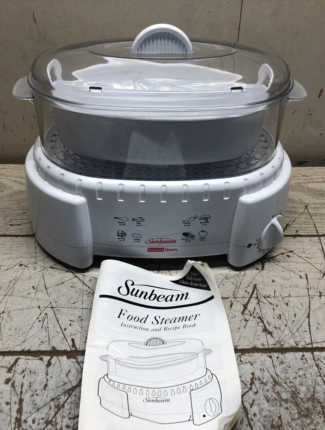 sunbeam veggie steamer