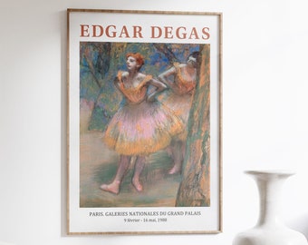 Degas vintage ART poster【踊り子】 Degas vintage ART poster【踊り子】 Degas vintage ART poster