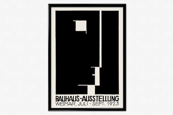 アートポスター バウハウス展1923 エキシビジョンポスター アートポスター バウハウス展1923 エキシビジョンポスター