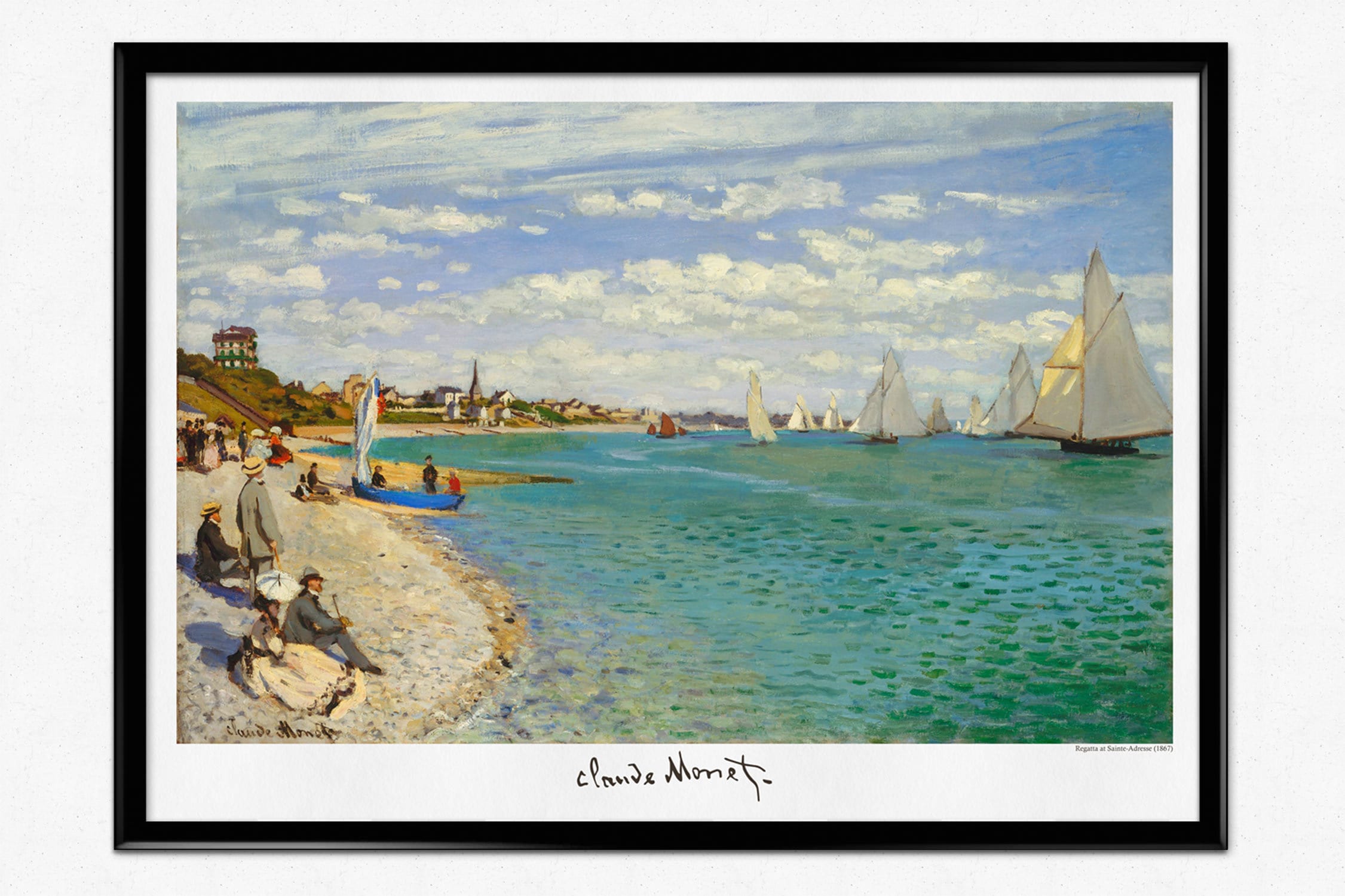 クロードモネ、ビーチアットセントあどれす