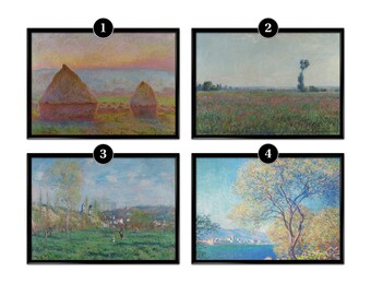クロード・モネ - サン・マルタン島の風景 美術館品質の手描き油絵複製