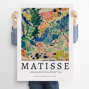 Matisse Art Print Landscape at Collioure