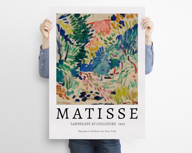 Matisse Art Print Landscape at Collioure