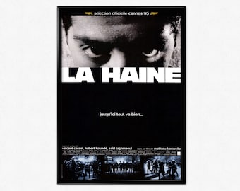 La Haine, Hatred, Mathieu Kassovitz, Vincent Cassel, 1995 - High
