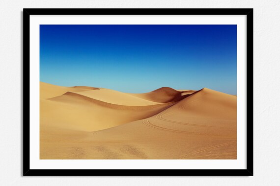 Landscape Poster, California Desert Sand Dunes, USA Landscape Photography,  Nature Home Decor, Wall Art, Sand Dunes and Blue Sky - Etsy