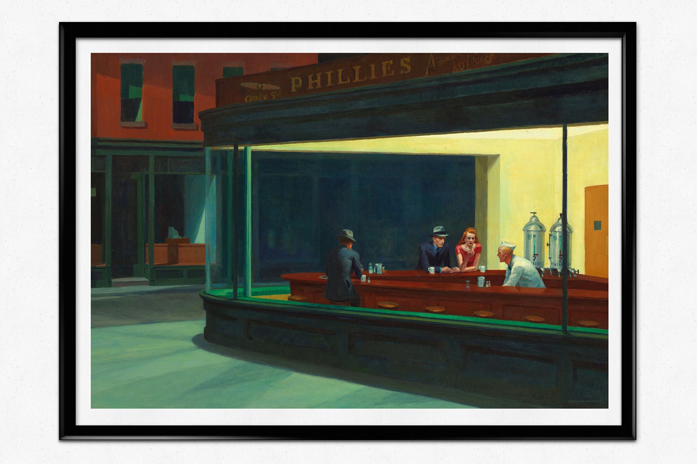 Картина ночные ястребы эдварда хоппера