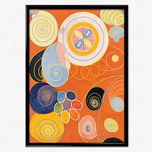 Hilma af Klint Poster, Hilma af Klint Print, The Ten Largest, No. 3 Youth, Paintings for the Temple, Abstract Art, No Text, Home Decor