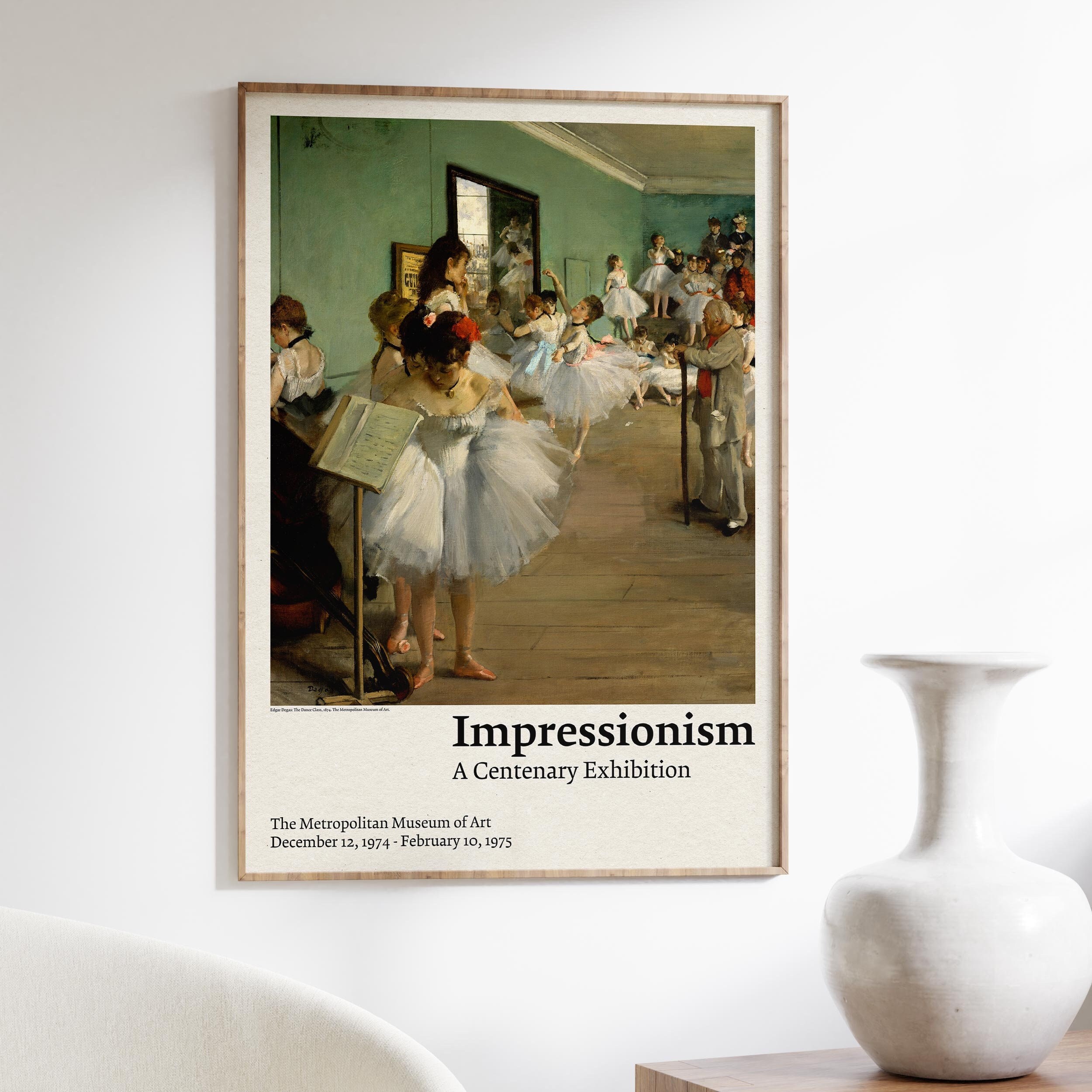 Edgar Degas Dance Class Impressionist Exhibition Museum