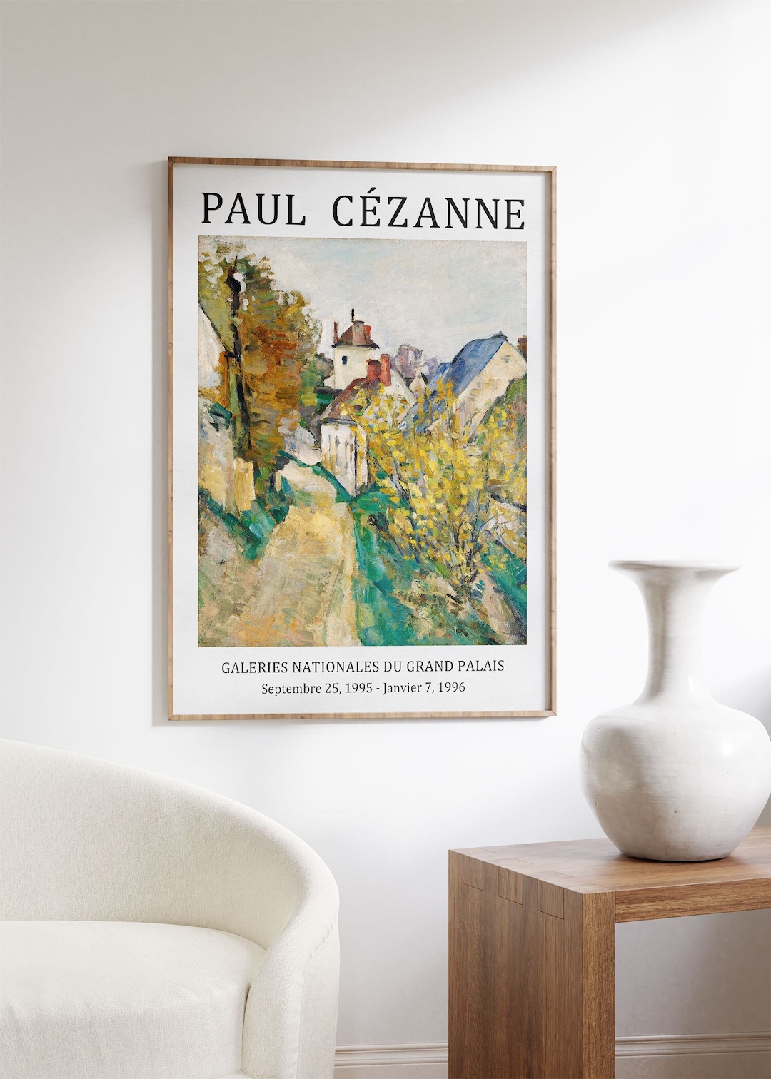 Cézanne Exhibition Poster, Paul Cezanne Art Print, the House of Dr ...